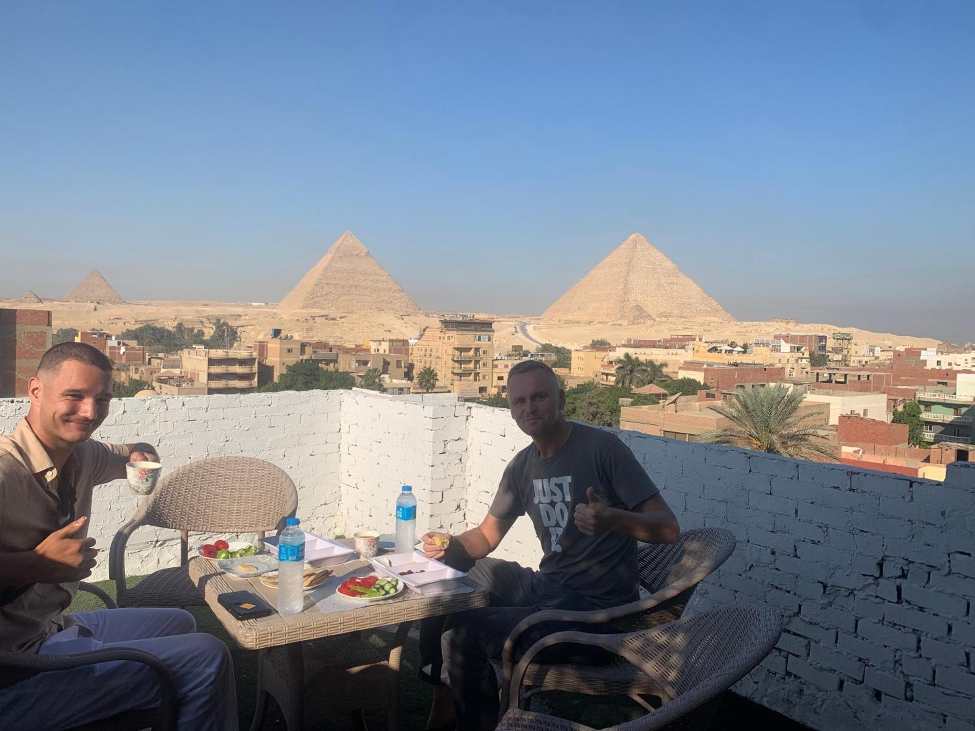 카이로 Loay Pyramids View 아파트 외부 사진