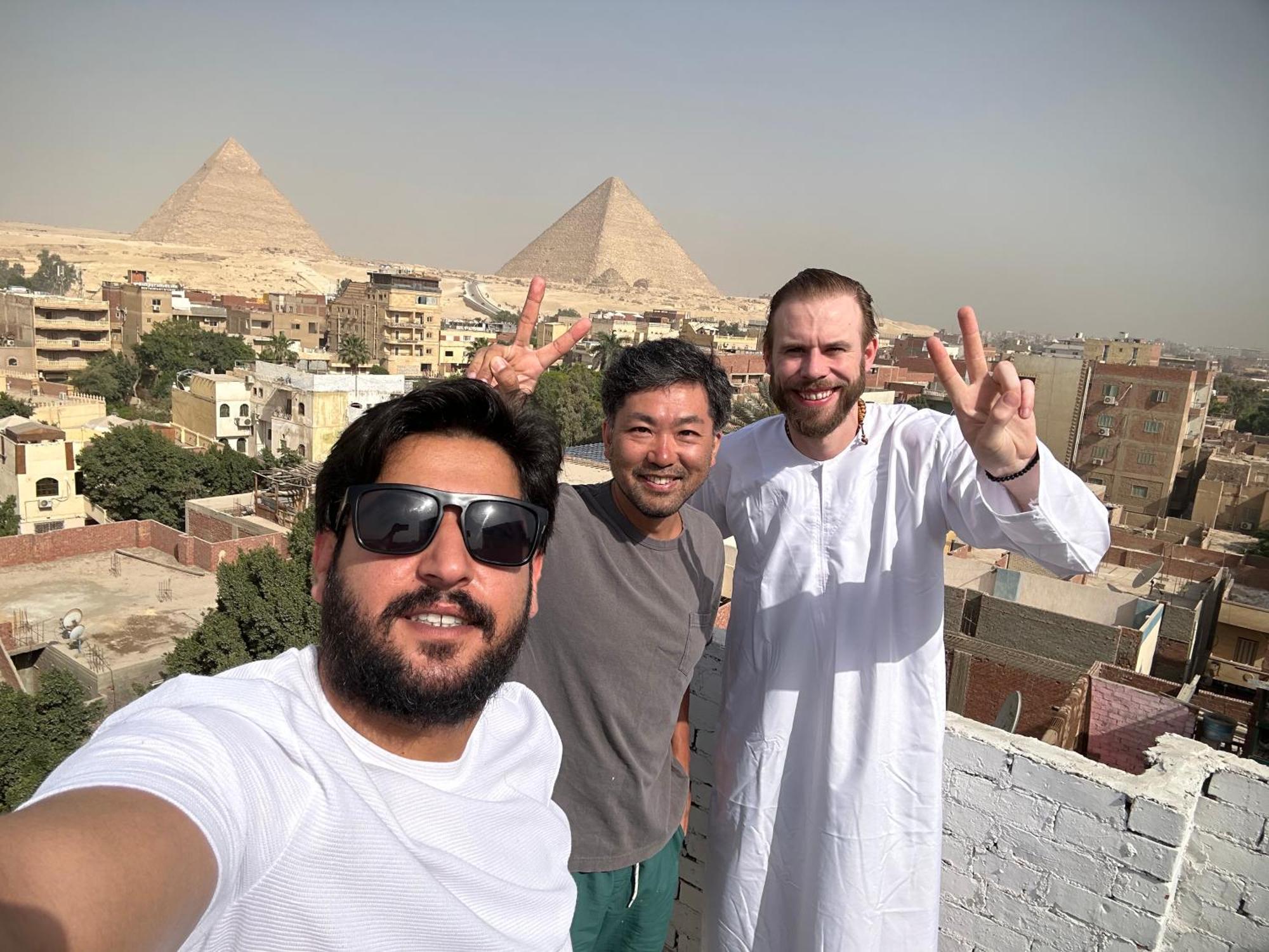 카이로 Loay Pyramids View 아파트 외부 사진