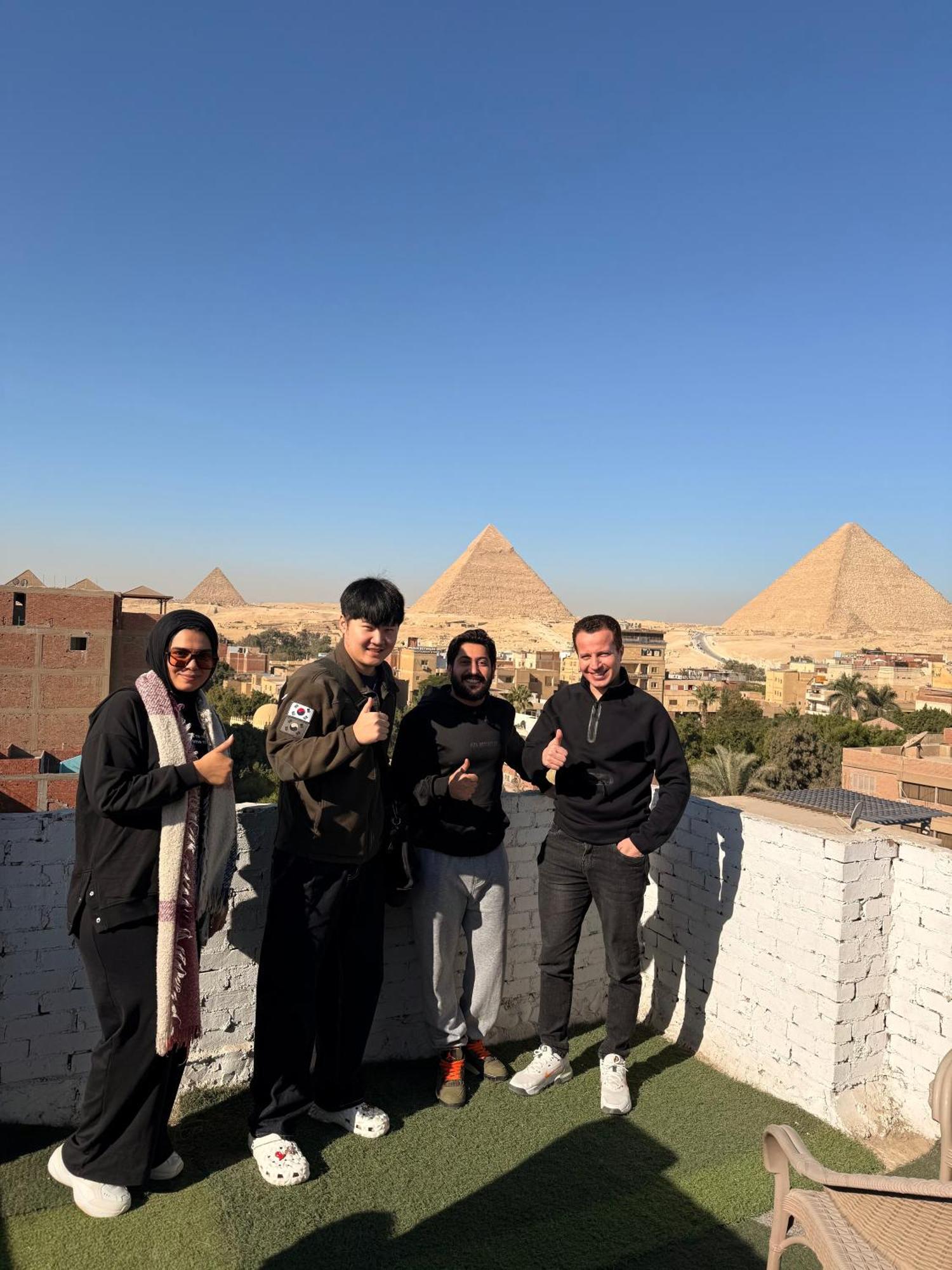 카이로 Loay Pyramids View 아파트 외부 사진